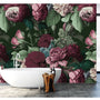 Olive J'adore Roses Floral Mural Wallpaper - 2.7m x 3m