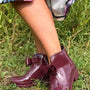 AS Bow Gumboot - Wine