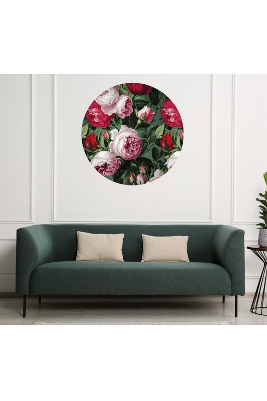 Circle Mural - Garden Amour