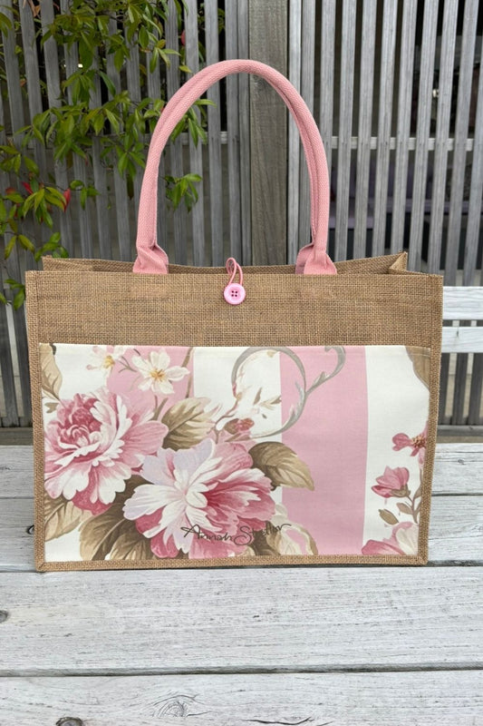 Jute Bag - Rose Lane