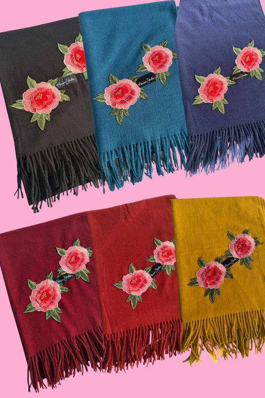 Leah Eden Scarf - Multi Colours