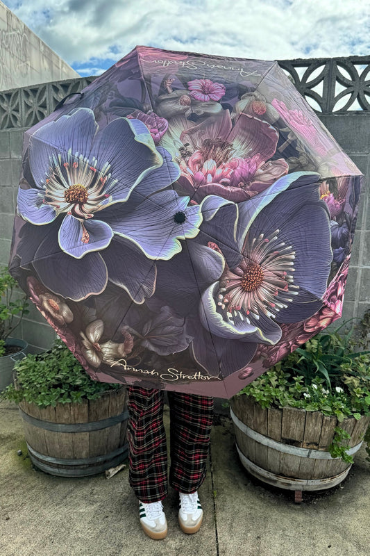 annah stretton lilac love purple bloom umbrella