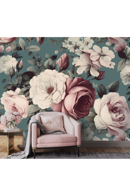 Miss Fancy Mural Wallpaper - 2.7m x 3m