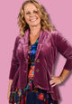 Ady Grace Jacket- Raspberry