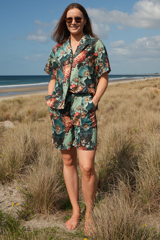 Agnes Shorts - Blue Bloom | SALE