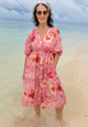 Jasmine Bambi Dress - Fractured Florals