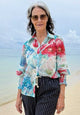 Have Faith Blouse - Lush Bloom