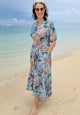 Indie Dress - Misted Hydrangea