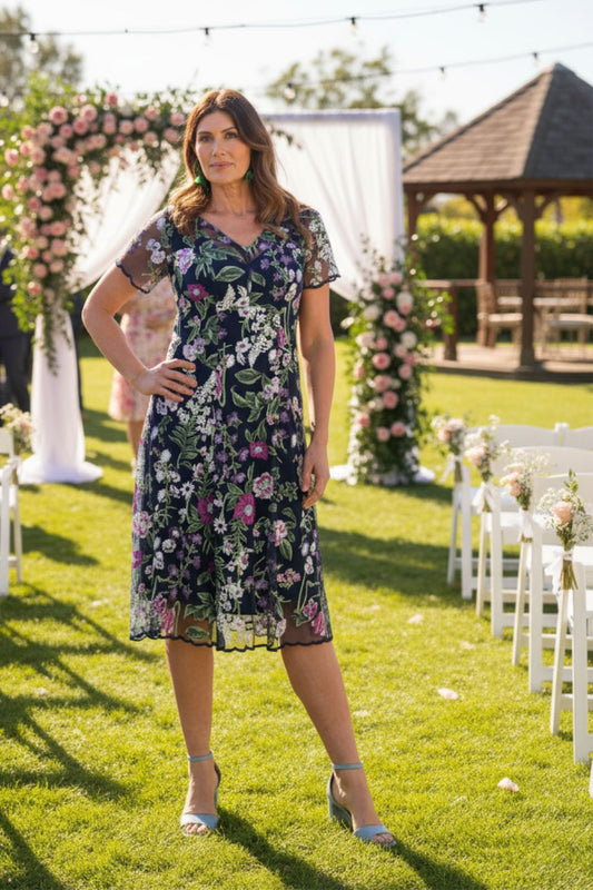 Allure Rosie - Navy Floral