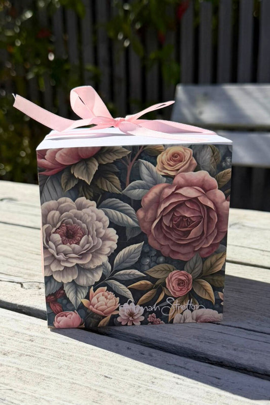 Spring Serenade memo notetaker cube Annah Stretton