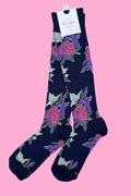 AS Compression Sock - Navy Botanica