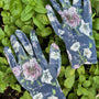 AS Gardening Gloves - Indigo Trumpet