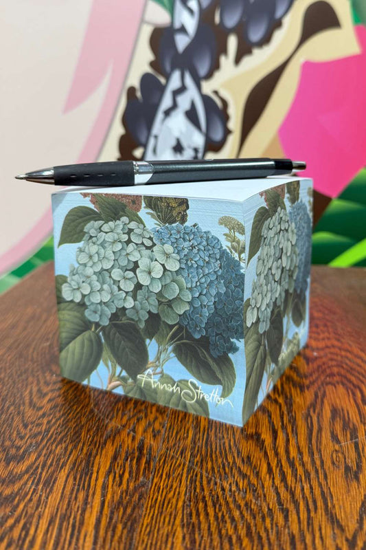 annah stretton hydrangea memo cube