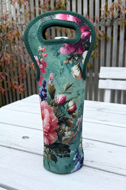Blooming Love Neoprene Wine Bag Annah Stretton
