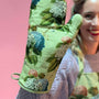 Floral Oven Mitt - Hydrangea Bunches
