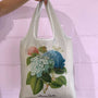 AS Reusable Bag - Cream Hydrangea Bunches