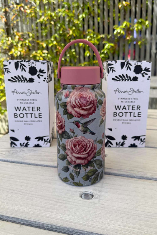 Floral insulated drink bottle 750ml