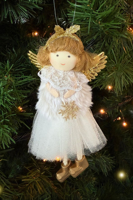 Annah Stretton Francie Angel white Christmas decoration