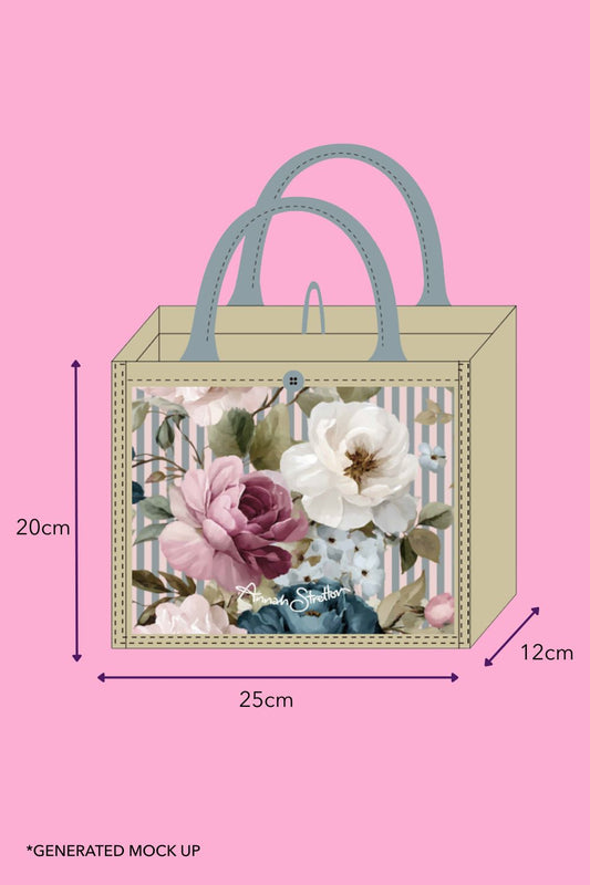 Baby Jute Bag - Vine Party Stripes | PRE ORDER LATE NOV