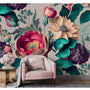 Blooming Love Mural Wallpaper - 2.7m x 3m