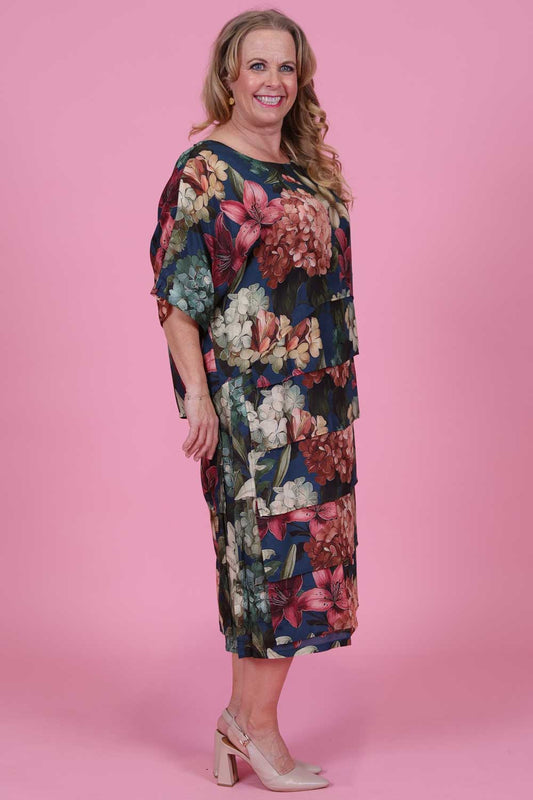 Annie Dress - Floral Rhythm