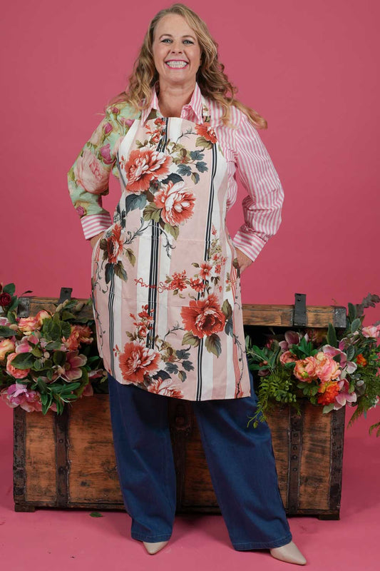 AS Apron - Spring Lines