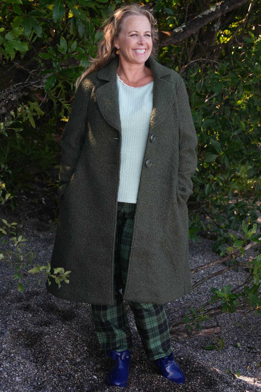 Heloise Coat - Forest