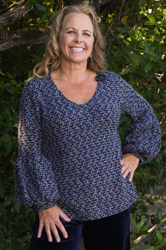 Izzy Freya Sweater - Navy