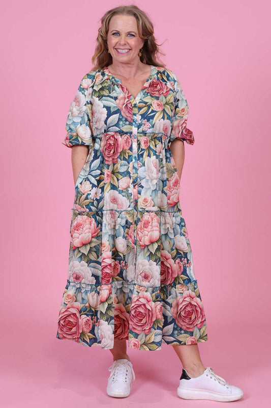 Jasmine Bloom Dress - Spring Serenade