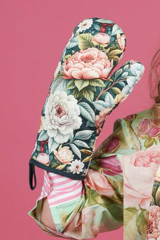 Floral Oven Mitt - Spring Serenade