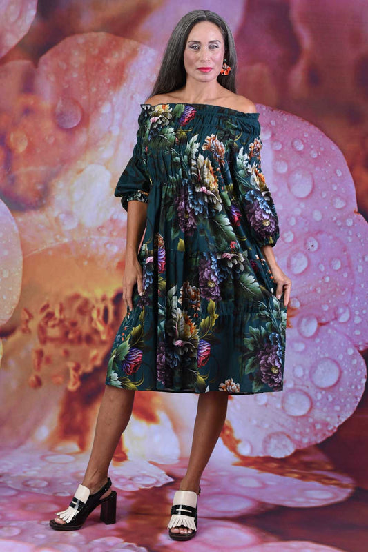 Charlotte Dress - Teal Paradise | SALE