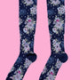AS Lightweight Compression Socks - Starlight Peony | PRE ORDER LATE NOV