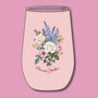 Insulated Travel Mug - Pink Flower Bomb | PRE ORDER LATE NOV