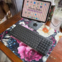 Mini Desk Mat - Jungle Mulberry