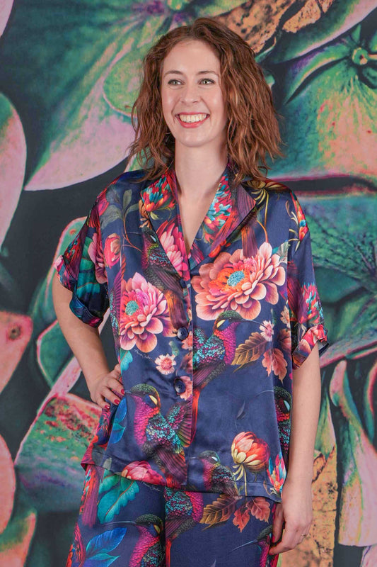 Annah Stretton Diana Blouse Magic Birds