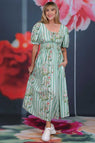 Elle Dress - Meadow Stripes