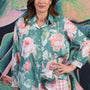 Elsie Cotton Shirt - Rambling Rose