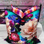 AS Reversible Euro Pillow Case - Dark Peonies - SALE