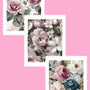 Floral Lens Cloths 3 Pack - Vine Party Stripe | PRE ORDER LATE NOV