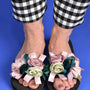 Pink Floral Statement Slides