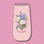 Champagne Flute - Pink Flower Bomb | PRE ORDER LATE NOV
