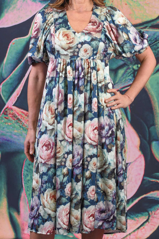 Gloria Dress - Renoir's Roses
