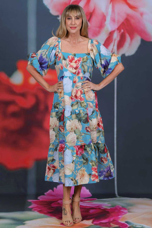 Hit The Jackpot Dress - Garden Gala