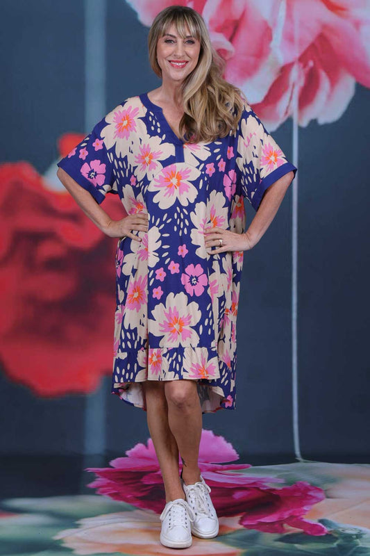 Kaia Dress - Picasso Floral