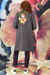 Heloise Avery Coat - Purple | PROMO