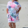 AS Hooded Towel Poncho - Anemone Nest