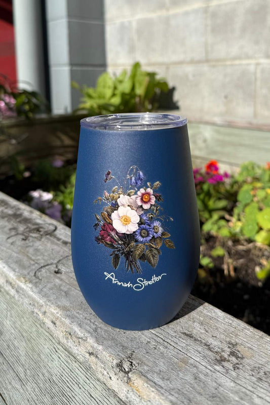Insulated Travel Mug - Bluebell Meadow