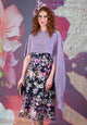 Jana Cape Top - Lilac