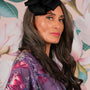 Leonie Fascinator - Black