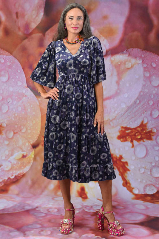 Annah Stretton Magic Ariana Dress Slate Floral